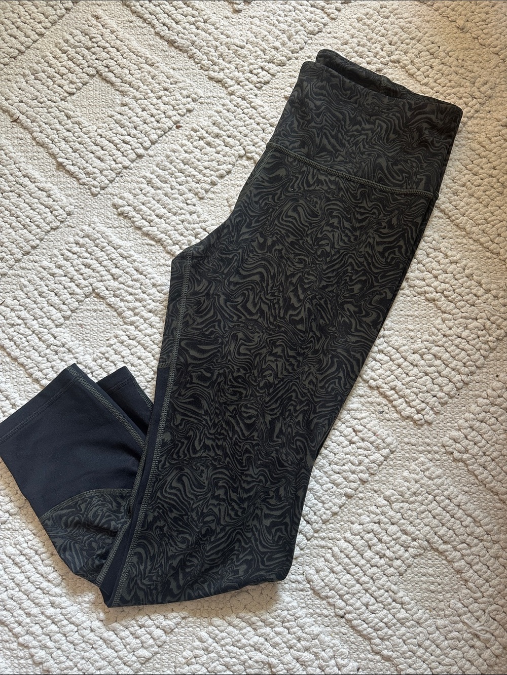 Under Armour Black Patterned Leggings